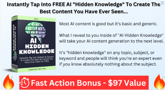 hidden knowledge ChatGPT